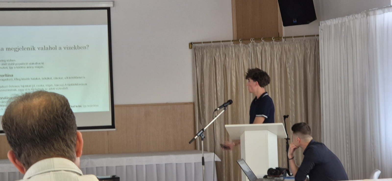 Conference presentation photo 1